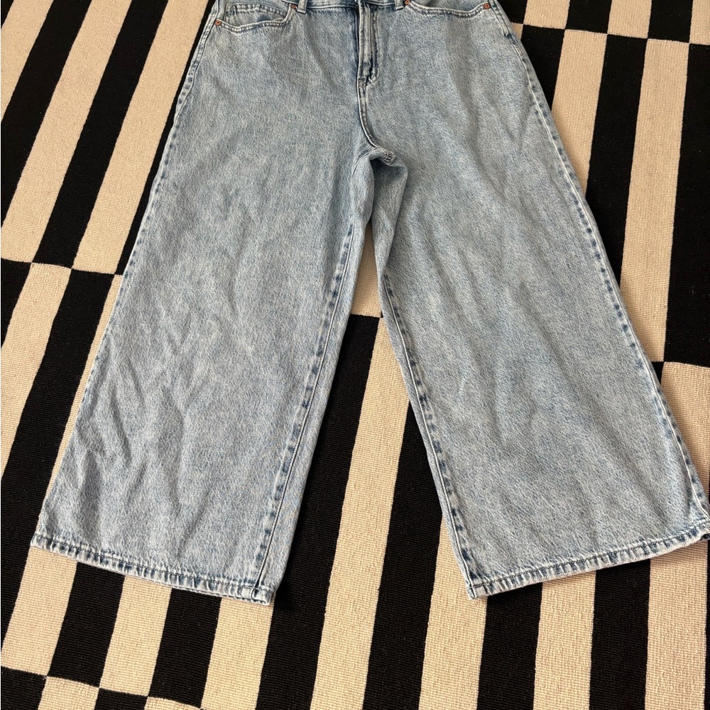 Sincerely Jules Light Blue Wide Leg Jeans